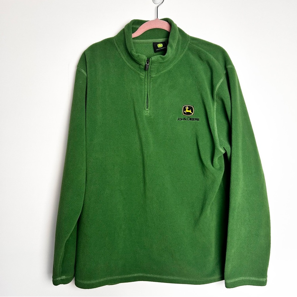 John Deere green sweater